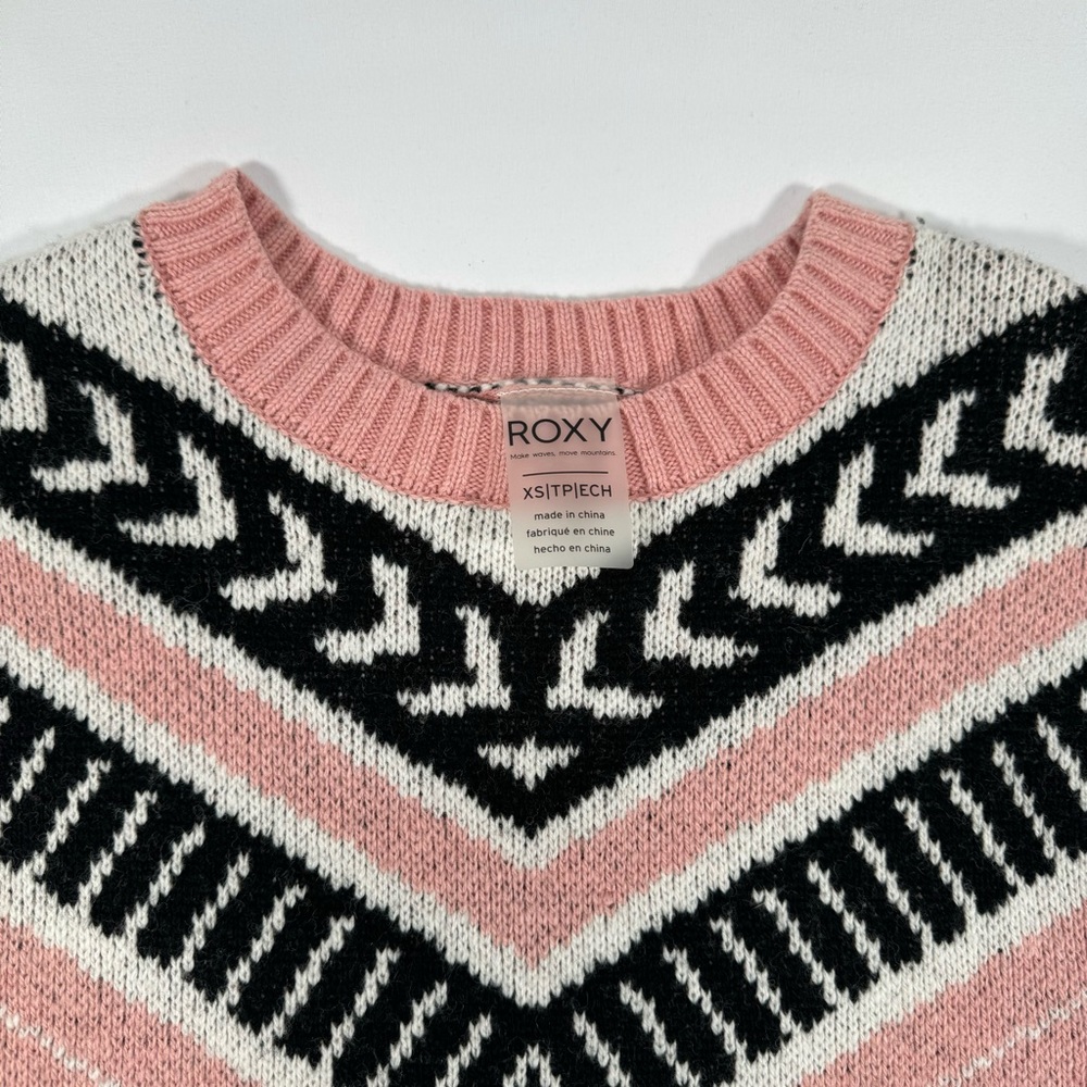 NWT Roxy Sweater Cozy Sound - Technical Jumper for Women Women's Crew Neck Top - Picture 3 of 7